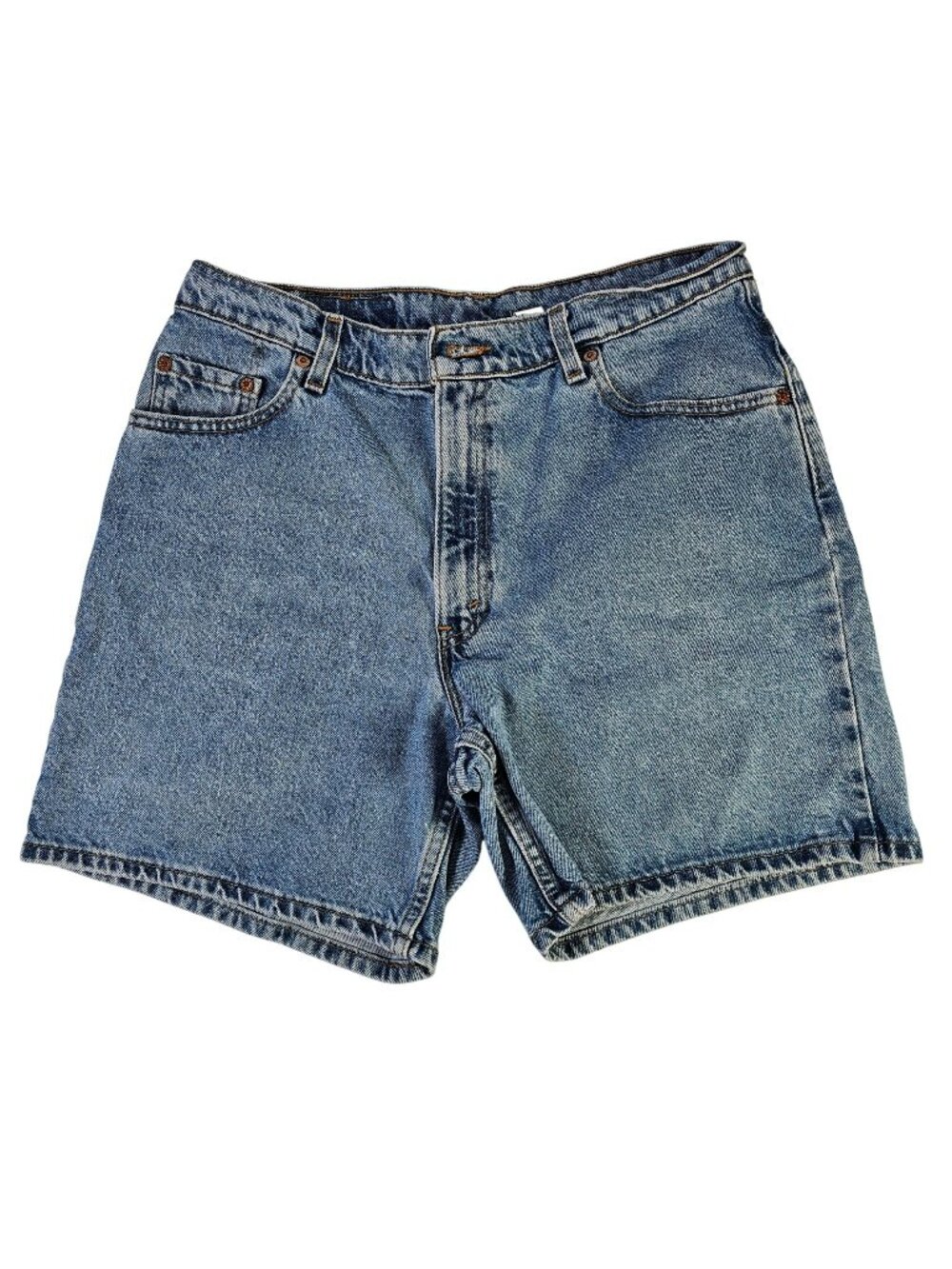 Vintage Levis 551 Red Tab Relaxed Fit Shorts High Rise Women's Size 14 USA